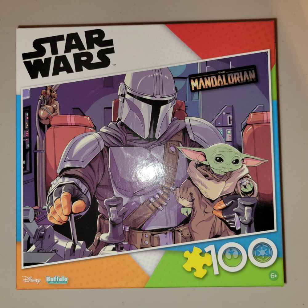 Star Wars The Mandalorian 100 Piece Jigsaw Puzzle